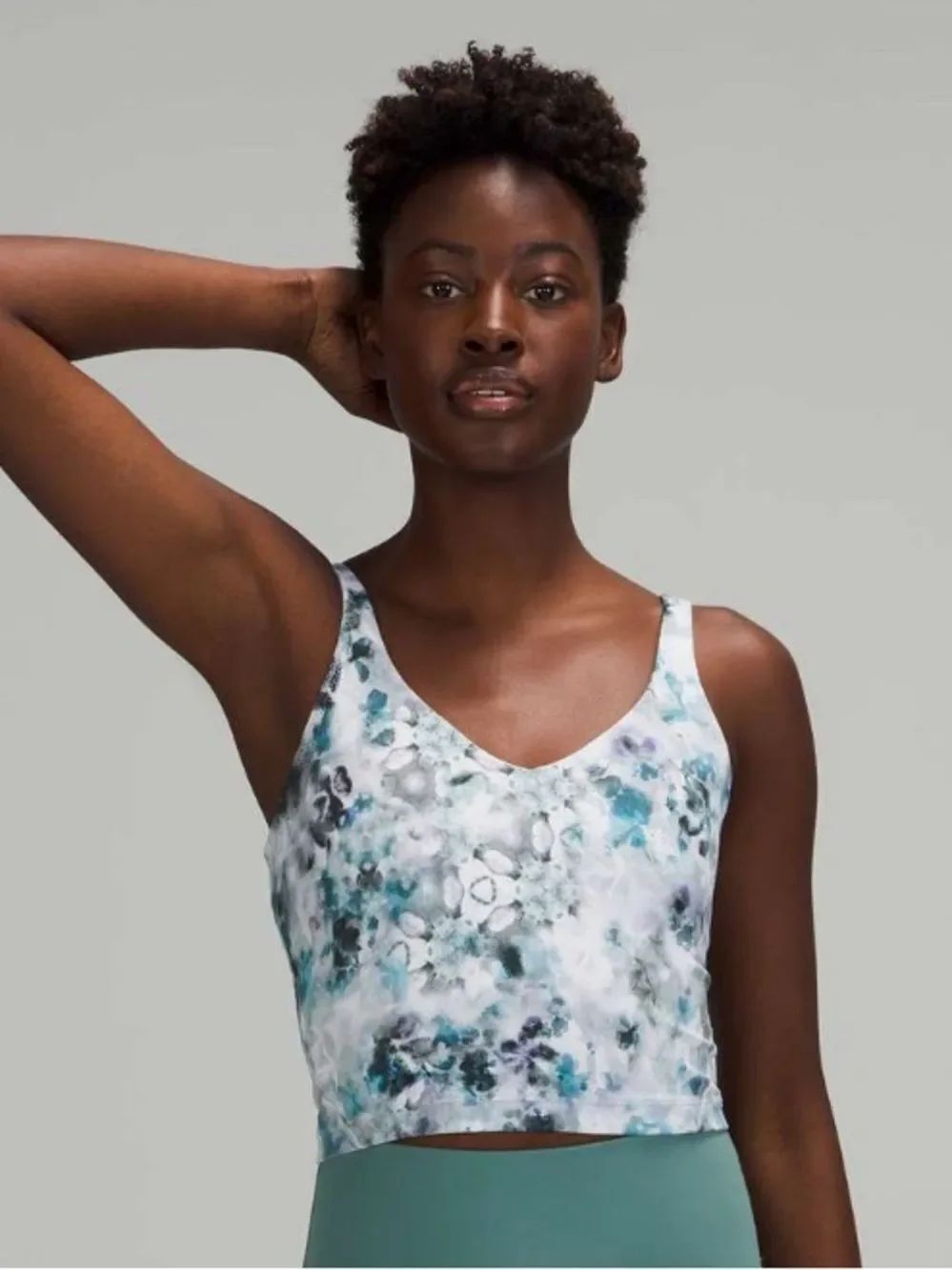 Lululemon Align Crop Tank Top Kaleidofloral Multi 2